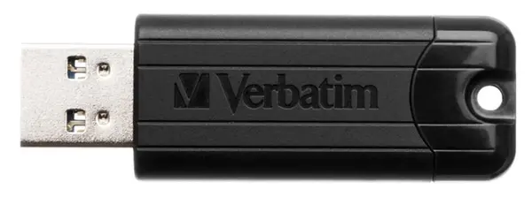 Memorie flash Verbatim – Pinstripe, 32GB, USB 3.2, negru