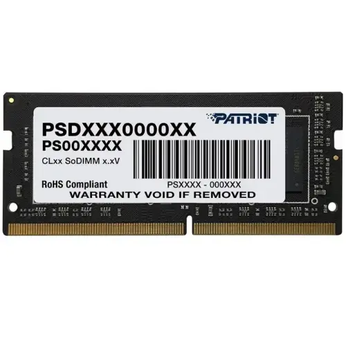 Memorie laptop SO-DIMM Patriot Signature, 8GB, DDR4-3200 MHz, CL22