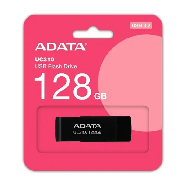 Memorie USB ADATA 128GB, USB 3.2 Gen1, Negru