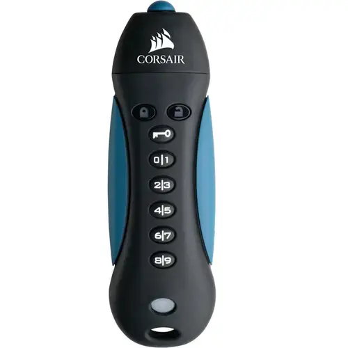 Memorie USB Corsair Flash Padlock3, 128GB, criptare hardware AES-256bit, shock resistant, USB 3.0