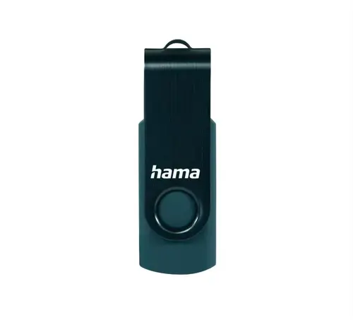 Memorie USB HAMA Rotate 182463, 32GB, USB 3.0 (Albastru)