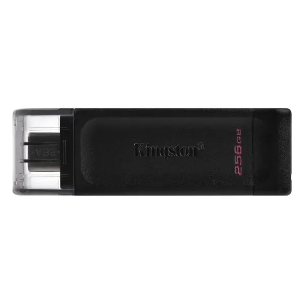 Memorie USB Kingston DataTraveler 70, 256GB, USB-C 3.2 Gen 1, Negru