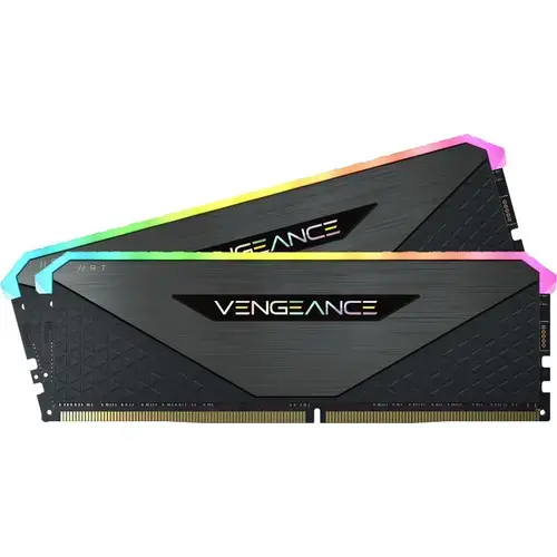Memorii Corsair Vengeance RGB RT Gunmetal 16GB(2x8GB) DDR4 3200MHz CL16 Dual Channel Kit
