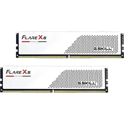Memorii G.Skill Flare X5 64GB (2 x 32 GB) DDR5 6000MHz CL28 Dual Channel Kit White