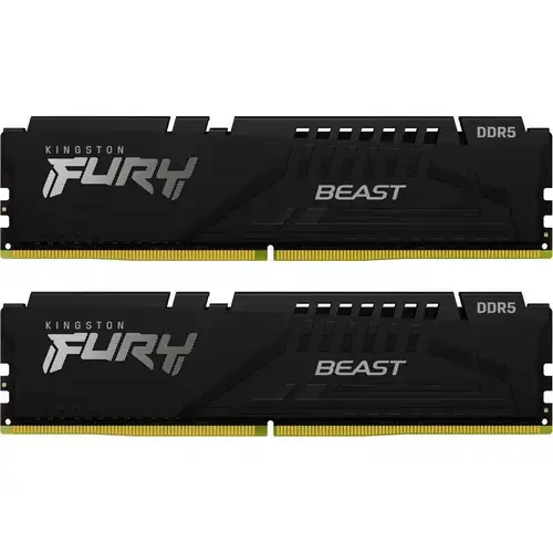 Memorii Kingston Fury Beast 64GB (2x32GB) DDR5 6000MHz Dual Channel Kit
