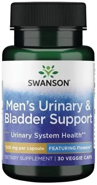 Men's Urinary & Bladder Support, 500 mg, 30 capsule, Swanson