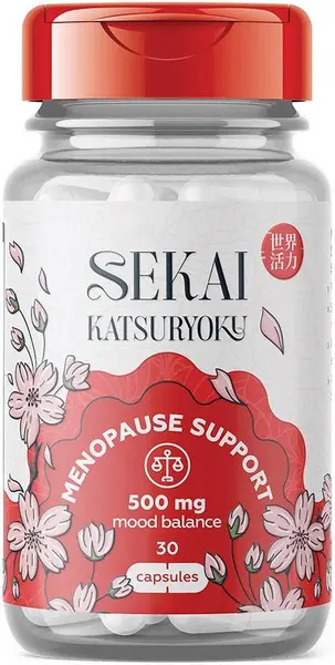 Menopause Support, 30 capsule, Sekai Katsuryoku