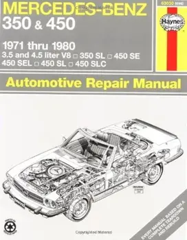 Mercedes-Benz 350 and 450 V8, 1971-1980, Paperback/John Haynes