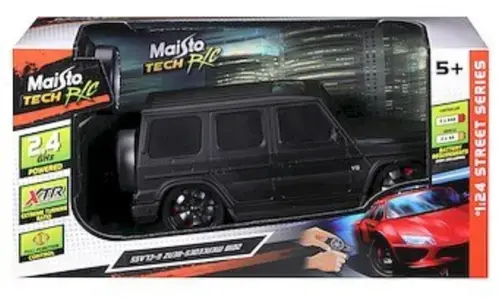 Mercedes Benz G Class RC, Maisto, Plastic, 1:24, Negru