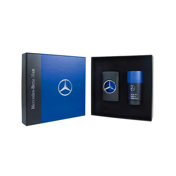 Mercedes Benz Man set cadou pentru barbati Volum 100 ml EDT + 100 ml gel de duș + EDT 10 ml