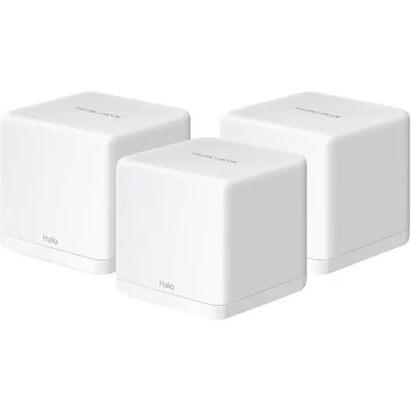 MERCUSYS Router wireless MERCUSYS Gigabit Halo H30G Dual Band Wi-Fi 5, 3 pack