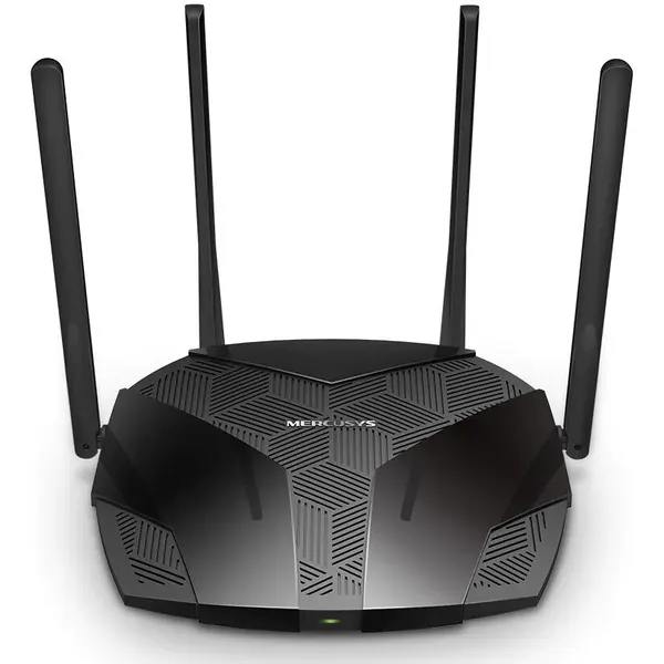 MERCUSYS Router wireless Mercusys MR80X, AX3000, Wi-Fi 6, Qualcomm, Dual-Band, OFDMA, MU-MIMO