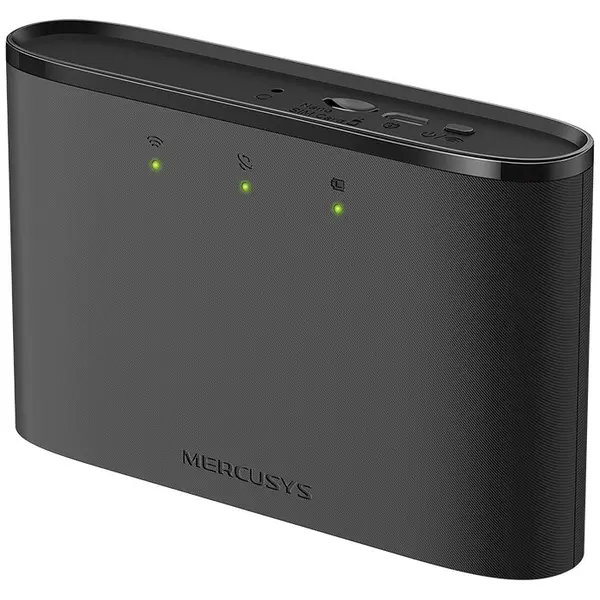 MERCUSYS Router Wireless Mercusys MT110, 4G LTE, slot SIM, Portabil, 2200mAh, Negru