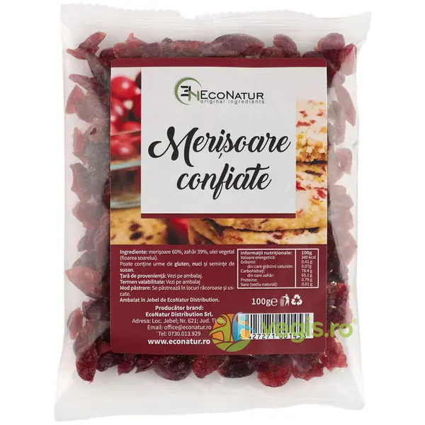 Merisoare Confiate 100g