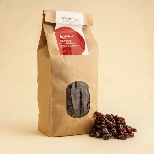 Merisoare infuzate in suc de mere 1 kg