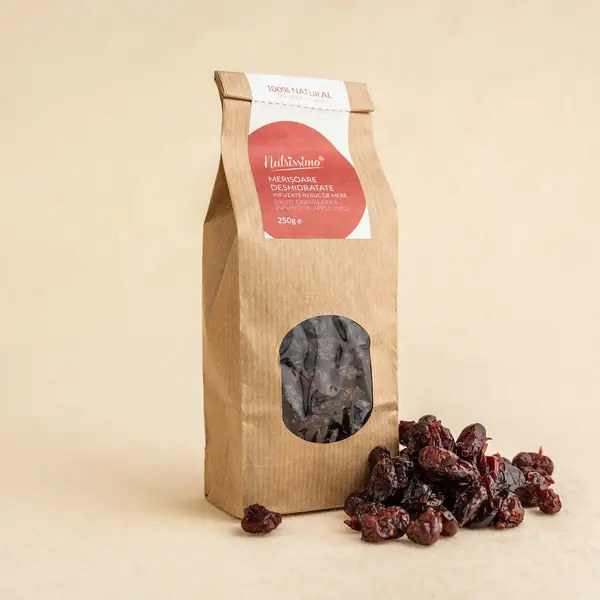 Merisoare infuzate in suc de mere 250g