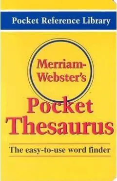 Merriam-Webster's Pocket Thesaurus - Merriam-webster