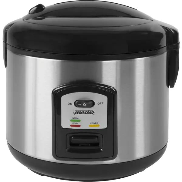 Mesko Aparat de gatit orez Mesko MS 6411, 1,5L, 500-1000W, Argintiu-Gri