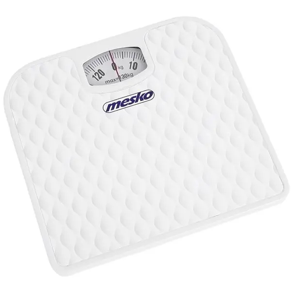 Mesko Cantar mecanic de persoane Mesko MS 8160 ,130 kg maxim, Alb