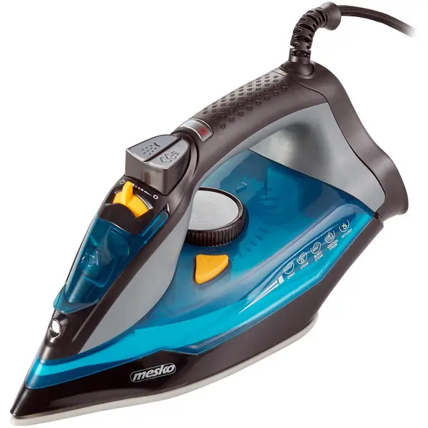 Mesko Fier de calcat cu abur Mesko MS 5041 3000 W, Negru-Albastru
