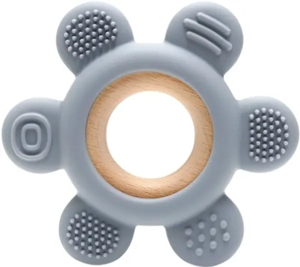 Mestecător de silicon Lorelli Premium - Floare, Grey
