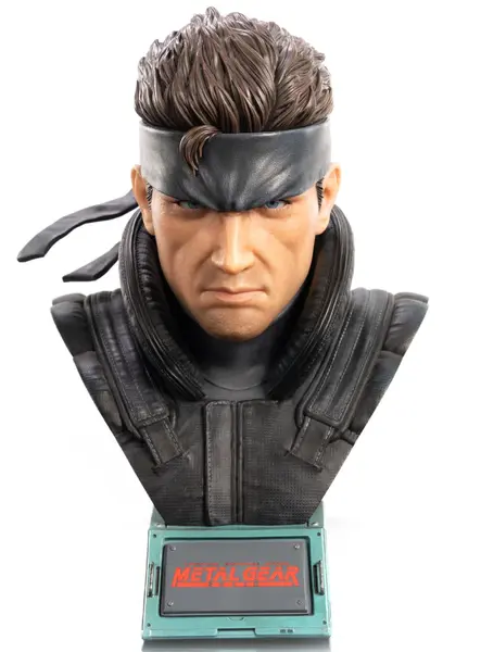 Metal Gear Solid Solid Snake Grand Scale Bust 30 Cm