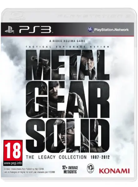 Metal Gear Solid The Legacy Collection PlayStation 3