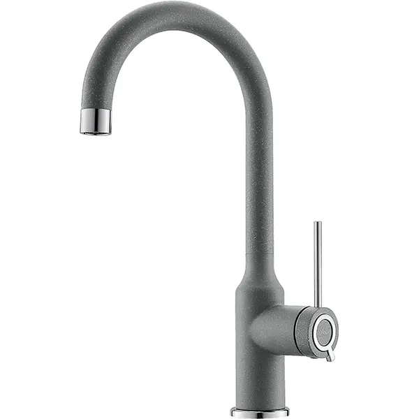 Metalac Baterie chiuveta Metalac Granit Classy, grafit, 340x222mm