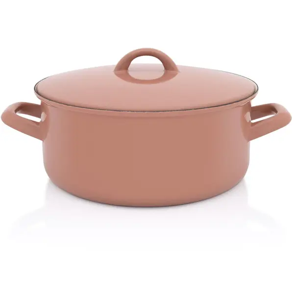 Metalac Cratita cu capac Moka Metalacemail, 24cm, 4.75l