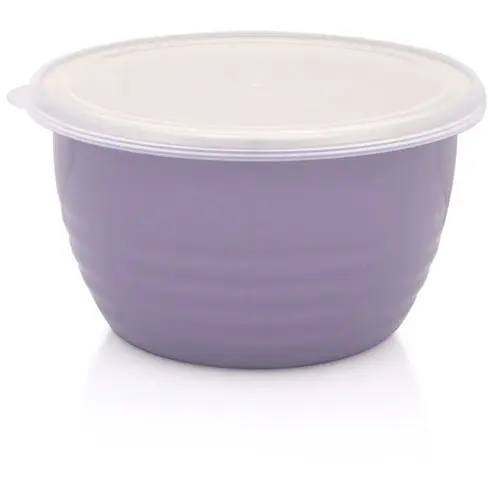Metalac Recipient cu capac Standard Metalacemail, 16cm, 1.7l capac din plastic, Lila pastel