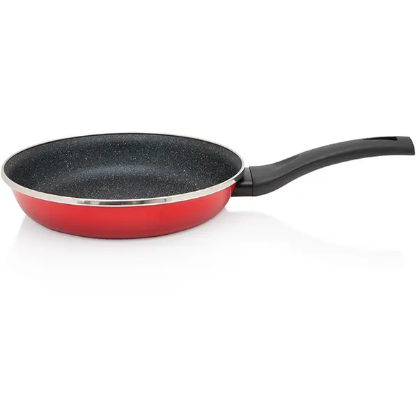 Metalac Tigaie 1.5l Granit Induction rosu Metalac email/24cm/1.5l
