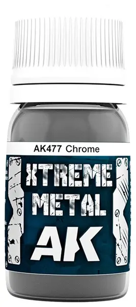 Metalizator AK Interactive - Xtreme Metal Chrome (AK477) (30 ml)