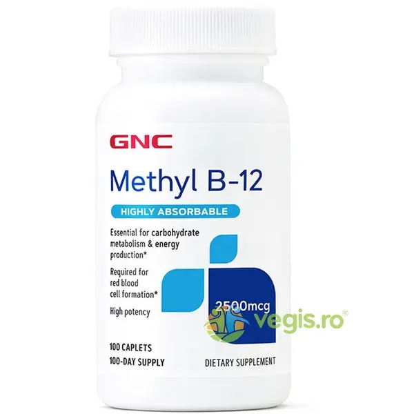 Methyl B-12 (Vitamina B-12 Metilcobalamina) 2500mcg 100tb