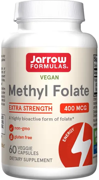 Methyl Folate, 400 mcg, 60 capsule, Jarrow Formulas