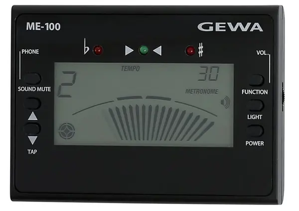 Metronom electronic Gewa - ME-100, negru