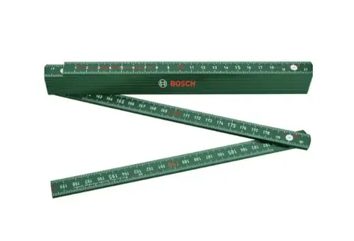 Metru pliabil Bosch 1600A02ET4, 2m (Verde)