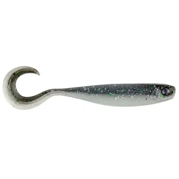 Mezashi Cross Curly Tail Minnow 9cm Anchovy 6buc