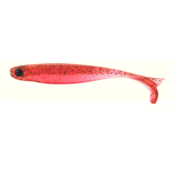 Mezashi Keel Tail Minnow 8.8cm Transparent Red