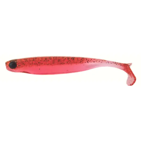 Mezashi Z-Tail Minnow 8.8cm Transparent Red