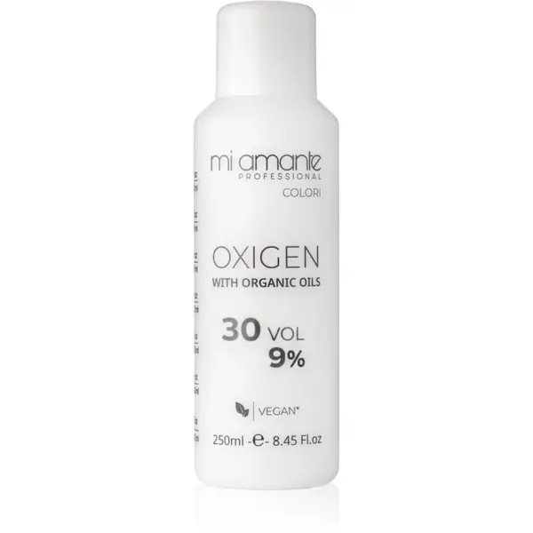 Mi Amante Professional Colori Oxigen With Organic Oils lotiune activa pentru uz profesonial 9% 30.Vol 250 ml