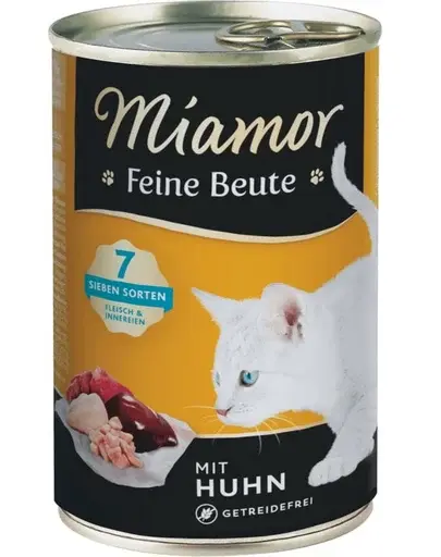MIAMOR Feine Beute Chicken Hrana umeda pisica, cu pui 400g