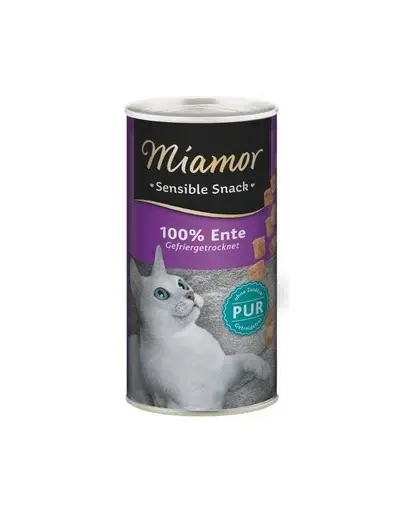 MIAMOR Sensible Snack Duck Pure 30g Recompense pentru pisici, cu rata