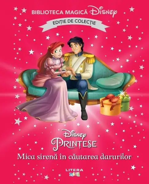Mica sirena in cautarea darurilor. Volumul 49. Disney. Biblioteca magica. Editie de colectie