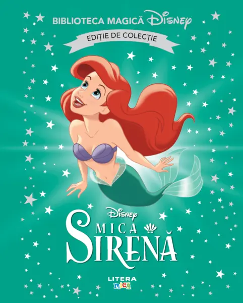 Mica sirena. Volumul 3. Disney. Biblioteca magica. Editie de colectie