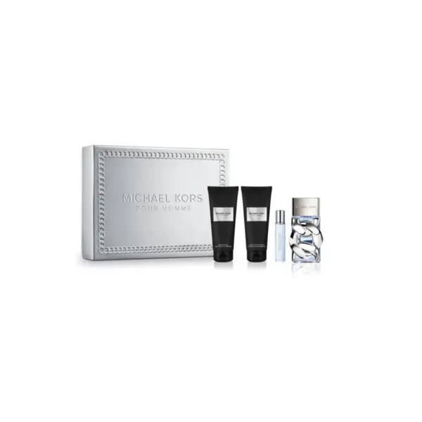 Michael Kors Pour Homme Set cadou pentru bărbați Volum EDP 100 ml + 100 ml gel de dus + 100 ml balsam dupa ras + EDP 10 ml