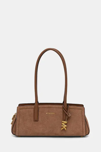 MICHAEL Michael Kors geantă baguette pentru femei din piele întoarsă LAILA