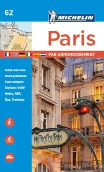Michelin Paris by Arrondissements Pocket Atlas '62, Paperback/Michelin
