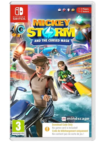 Mickey Storm And The Cursed Mask Code in a Box Нинтендо Суич