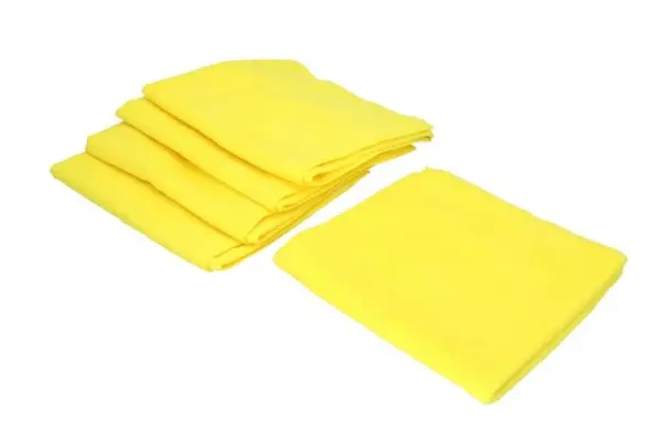 Microfibra, gramaj: 320g m ², culoare: galben, in set, 5 buc lungime 40 cm x latime 40 cm x grosime 1,5 mm,aplicatie extern, interior, destinat aplicare generala