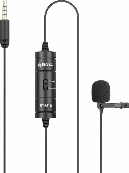Microfon Boya - BY-M1S, negru